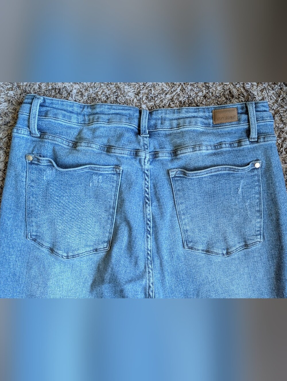 Judy Blue Light Blue  Jeans - Picture 3 of 6